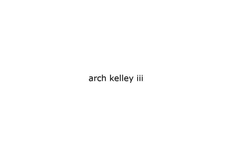 arch-kelley-iii