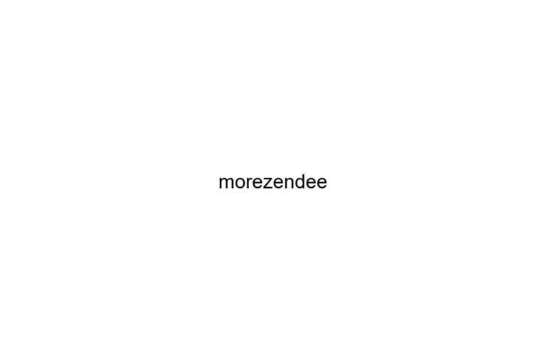 morezendee