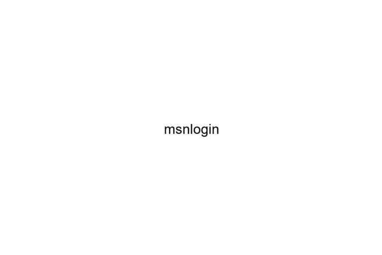 msnlogin