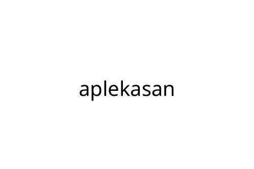 aplekasan