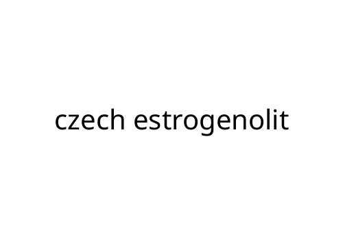 czech estrogenolit