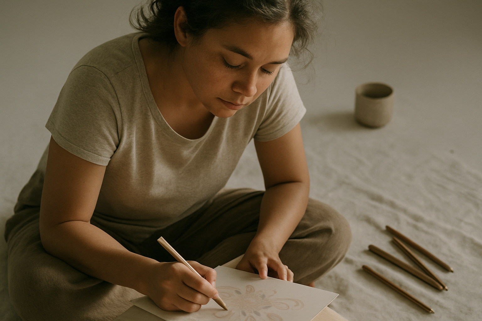 art therapy daily routine