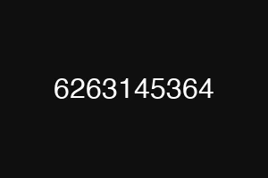 6263145364