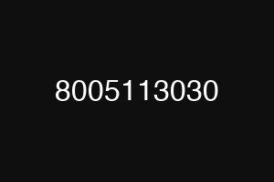 8005113030