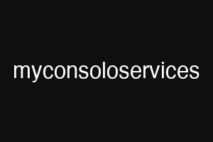 myconsoloservices
