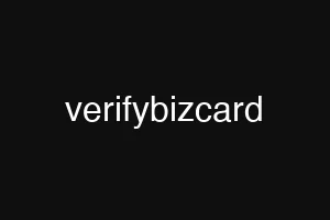 verifybizcard