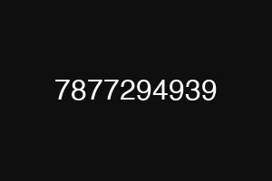 7877294939