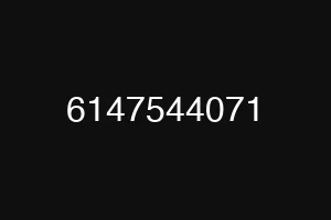 6147544071