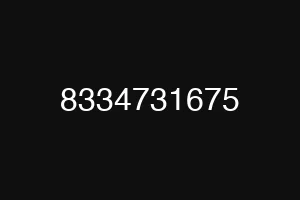8334731675