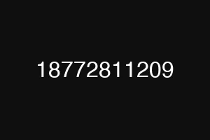 18772811209