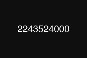 2243524000