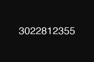3022812355