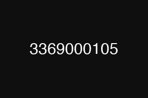 3369000105