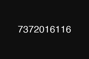 7372016116