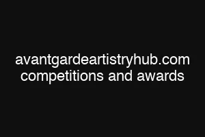 avantgardeartistryhub.com competitions and awards