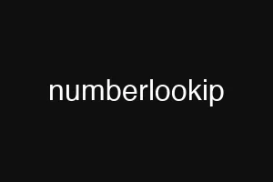 numberlookip